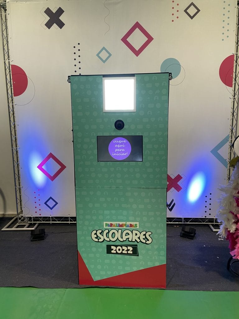 Totem fotogr&aacute;fico Aluguel