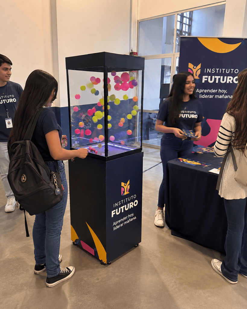 Cabine de Pr&ecirc;mios Pocket para Eventos